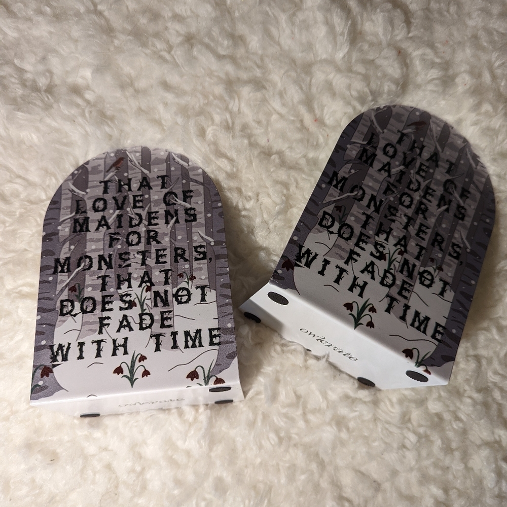 Owl Crate Book Ends